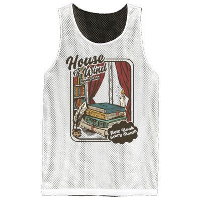 Vinatge House Of Wind Book Club Mesh Reversible Basketball Jersey Tank