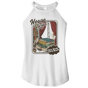 Vinatge House Of Wind Book Club Women’s Perfect Tri Rocker Tank