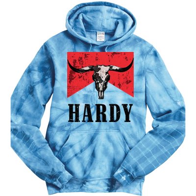 Vintage Hardy Personalized Western Style Tie Dye Hoodie
