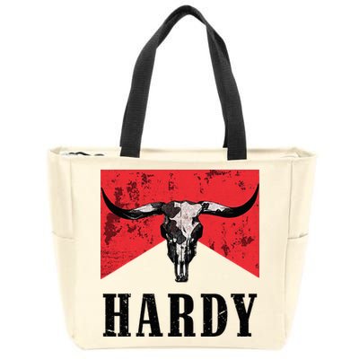 Vintage Hardy Personalized Western Style Zip Tote Bag