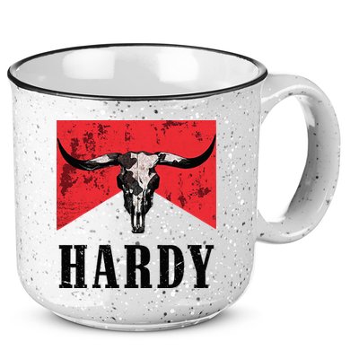 Vintage Hardy Personalized Western Style 15oz Campfire Ceramic Mug