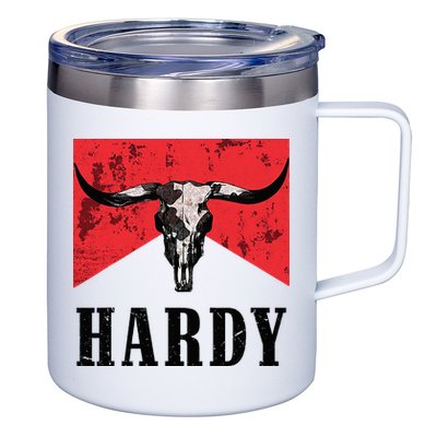 Vintage Hardy Personalized Western Style 12oz Stainless Steel Coffee Mug