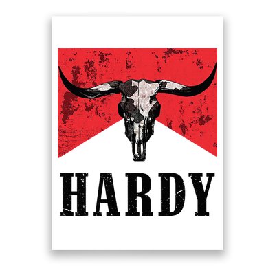 Vintage Hardy Personalized Western Style Poster