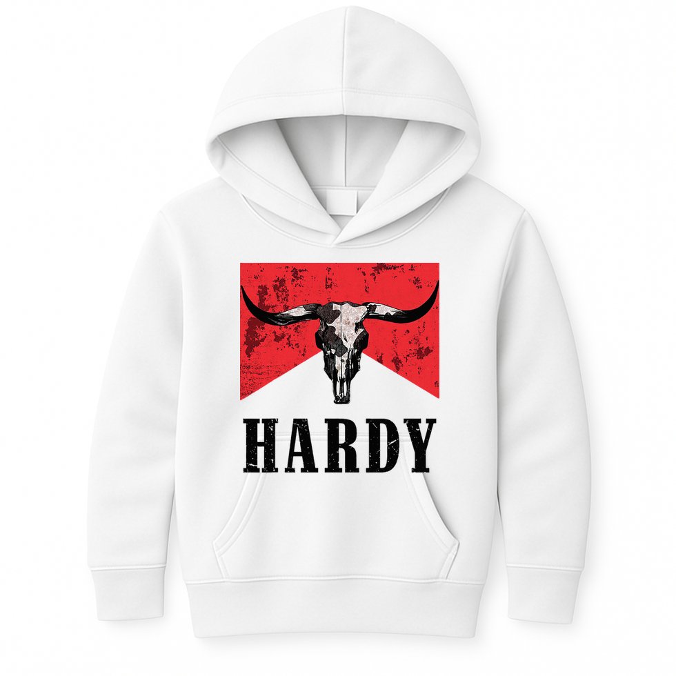 Vintage Hardy Personalized Western Style Kids Hoodie