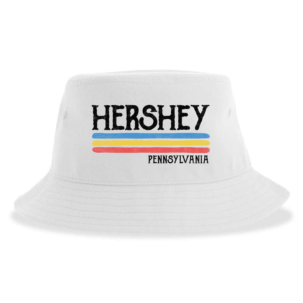 Vintage Hershey Pennsylvania Pa Souvenir Sustainable Bucket Hat