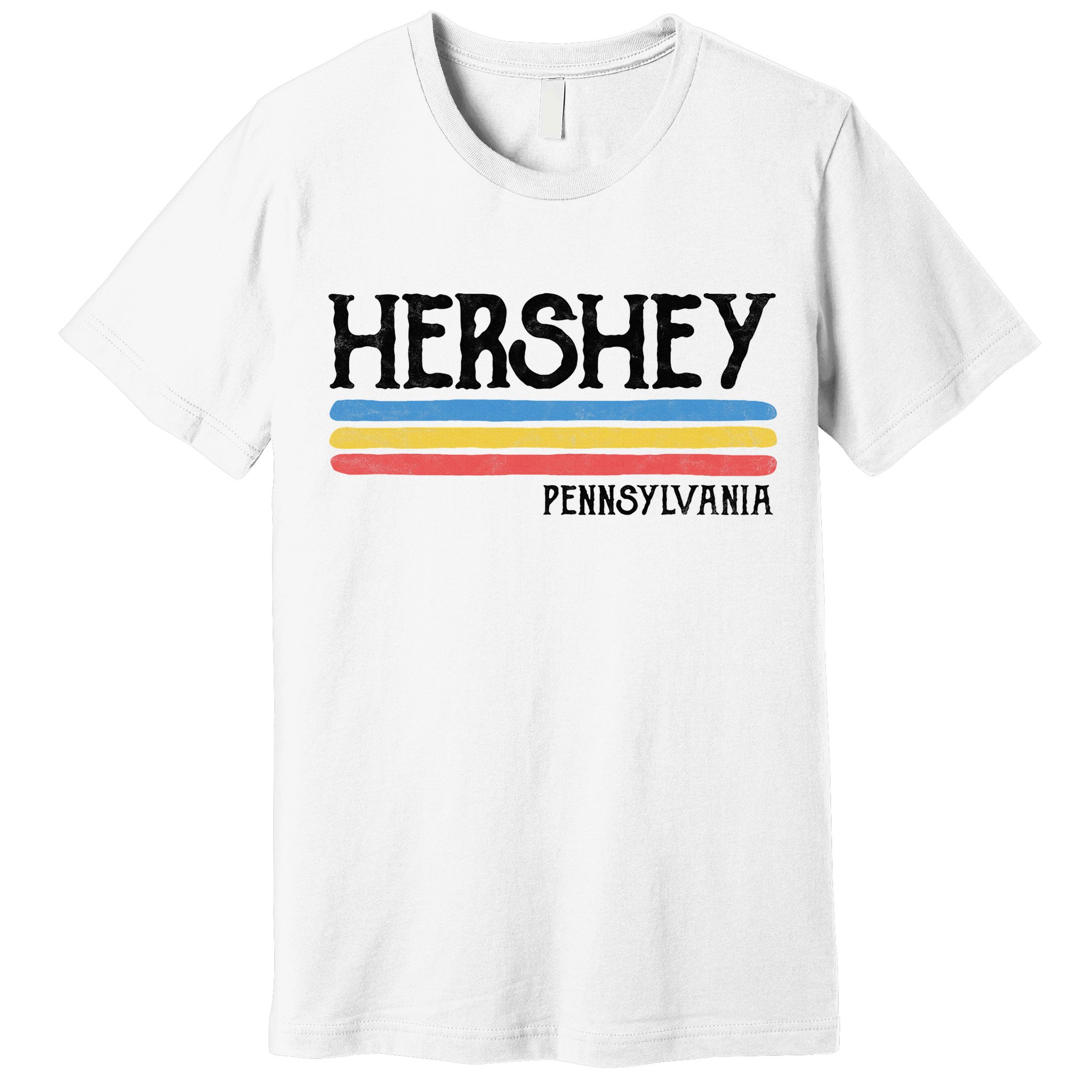 Vintage Hershey Pennsylvania Pa Souvenir Premium T-Shirt