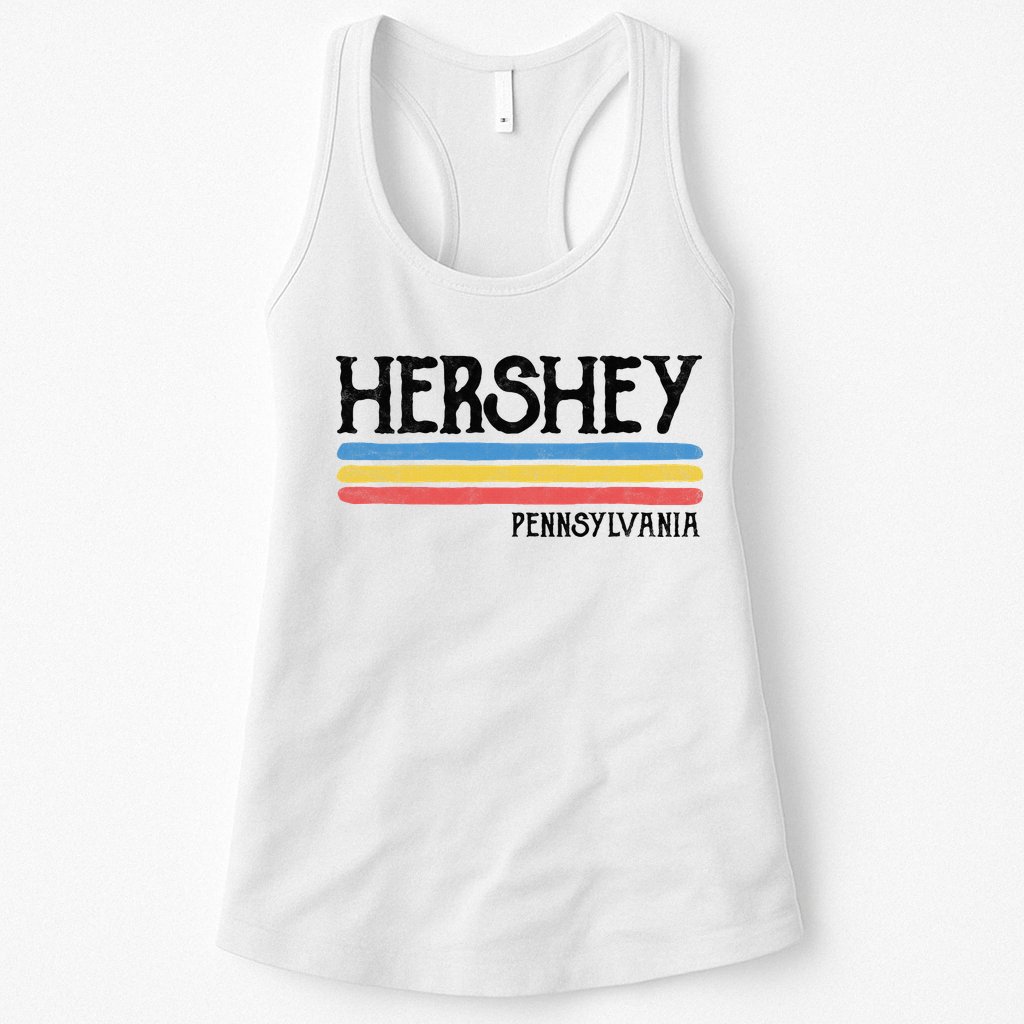 Vintage Hershey Pennsylvania Pa Souvenir Womens Tank Top