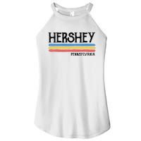 Vintage Hershey Pennsylvania Pa Souvenir Women’s Perfect Tri Rocker Tank