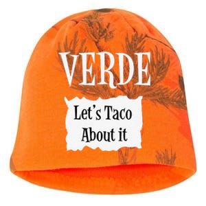 VERDE Hot Packet Halloween Taco Costume Funny Kati - Camo Knit Beanie