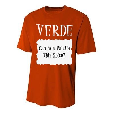 VERDE Hot Packet Halloween Taco Costume Gift Performance Sprint T-Shirt