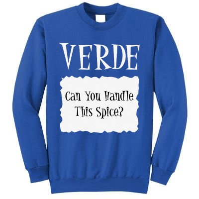 VERDE Hot Packet Halloween Taco Costume Gift Sweatshirt