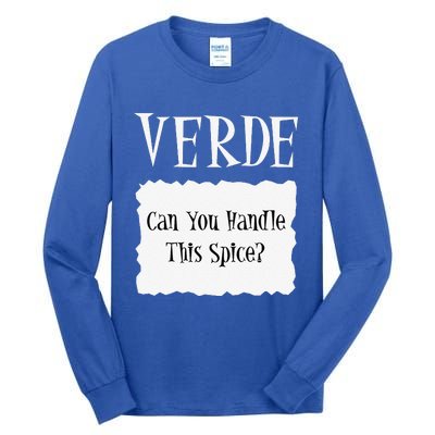 VERDE Hot Packet Halloween Taco Costume Gift Tall Long Sleeve T-Shirt