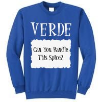 VERDE Hot Packet Halloween Taco Costume Gift Tall Sweatshirt