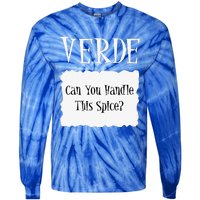 VERDE Hot Packet Halloween Taco Costume Gift Tie-Dye Long Sleeve Shirt