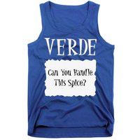 VERDE Hot Packet Halloween Taco Costume Gift Tank Top