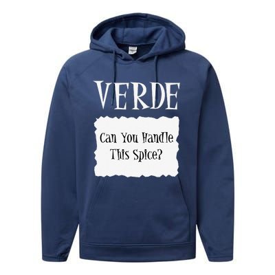 VERDE Hot Packet Halloween Taco Costume Gift Performance Fleece Hoodie