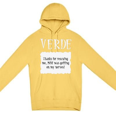 VERDE Hot Packet Halloween Taco Costume Premium Pullover Hoodie