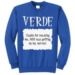 VERDE Hot Packet Halloween Taco Costume Sweatshirt