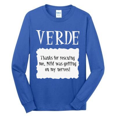 VERDE Hot Packet Halloween Taco Costume Tall Long Sleeve T-Shirt