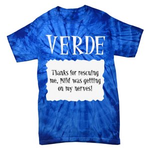 VERDE Hot Packet Halloween Taco Costume Tie-Dye T-Shirt