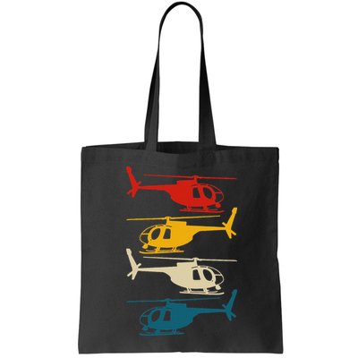 Vintage Helicopter Pilot Aviation Retro  Bag