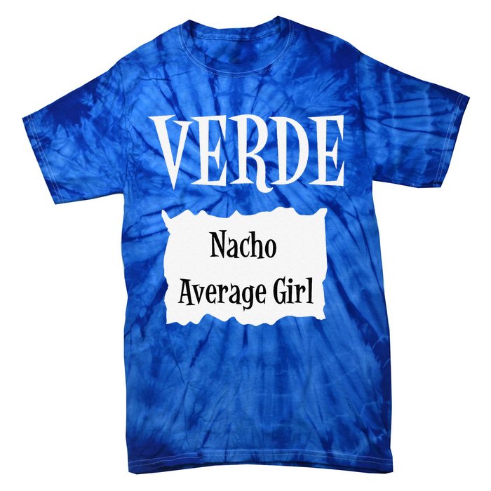 VERDE Hot Packet Halloween Taco Costume Gift Tie-Dye T-Shirt