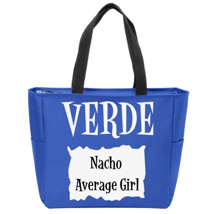 VERDE Hot Packet Halloween Taco Costume Gift Zip Tote Bag