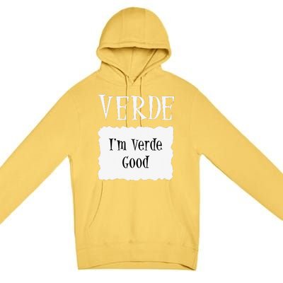 VERDE Hot Packet Halloween Taco Costume Premium Pullover Hoodie