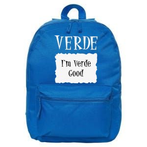 VERDE Hot Packet Halloween Taco Costume 16 in Basic Backpack