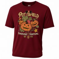 Vintage Halloween Pottsfield Harvest Festival EST 1502 Cooling Performance Crew T-Shirt