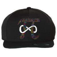 Vintage Happy Pi Day Retro Number Lover Math Gift Teacher Wool Snapback Cap