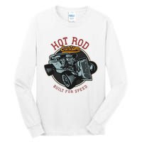 Vintage Hot Rod Retro Custom Built And Speed Classic Cars Tall Long Sleeve T-Shirt