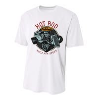 Vintage Hot Rod Retro Custom Built And Speed Classic Cars Performance Sprint T-Shirt