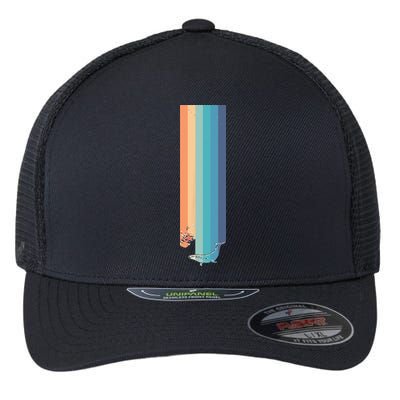 Vintage Hitchhiker Retro Hitchhikers Guide To The Galaxy Flexfit Unipanel Trucker Cap