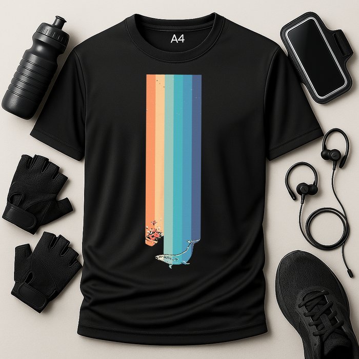 Vintage Hitchhiker Retro Hitchhikers Guide To The Galaxy Performance Shirt
