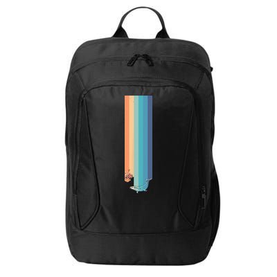 Vintage Hitchhiker Retro Hitchhikers Guide To The Galaxy City Backpack