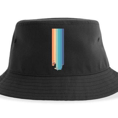 Vintage Hitchhiker Retro Hitchhikers Guide To The Galaxy Sustainable Bucket Hat