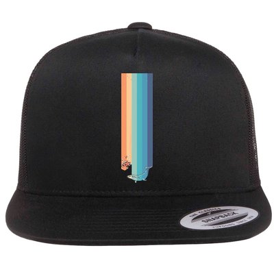 Vintage Hitchhiker Retro Hitchhikers Guide To The Galaxy Flatbill Hat