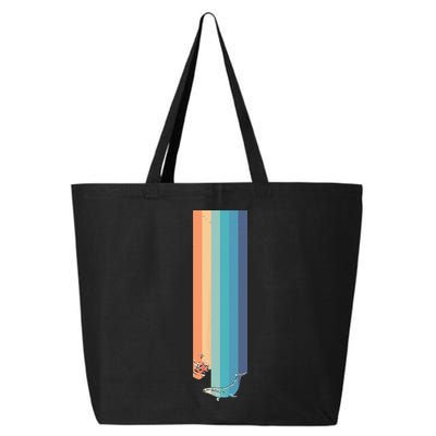 Vintage Hitchhiker Retro Hitchhikers Guide To The Galaxy 25L Jumbo Tote