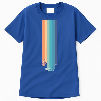 Vintage Hitchhiker Retro Hitchhikers Guide To The Galaxy Tall T-Shirt