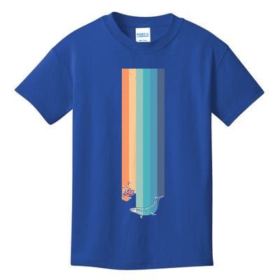 Vintage Hitchhiker Retro Hitchhikers Guide To The Galaxy Kids T-Shirt