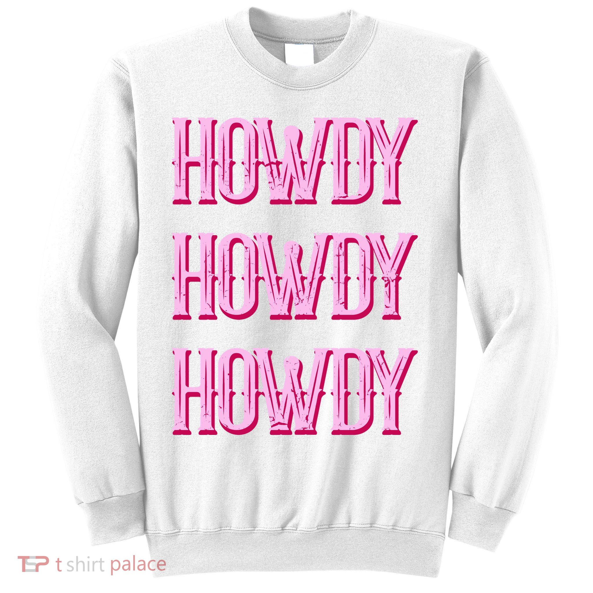 Vintage Howdy Rodeo Western Country Southern Cowgirl Sweatshirt