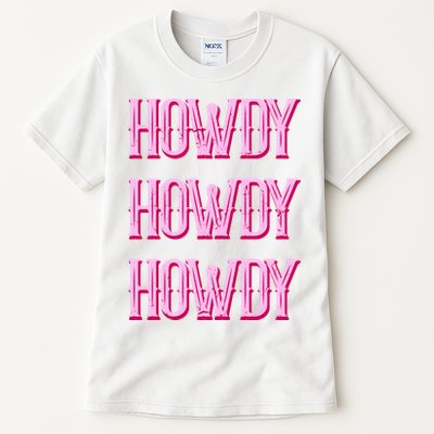 Vintage Howdy Rodeo Western Country Southern Cowgirl Tall T-Shirt