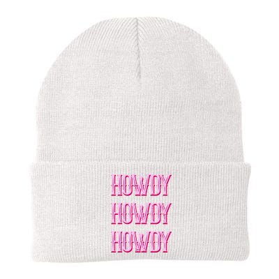 Vintage Howdy Rodeo Western Country Southern Cowgirl Beanie