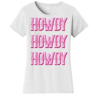 Vintage Howdy Rodeo Western Country Southern Cowgirl Women's T-Shirt