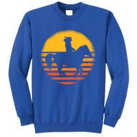 Vintage Horse Riding Equestrian Gift Sweatshirt