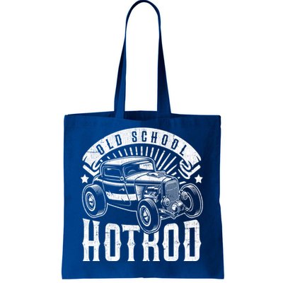 Vintage Hot Rod Old School Retro Speed And Power Gift Tote Bag