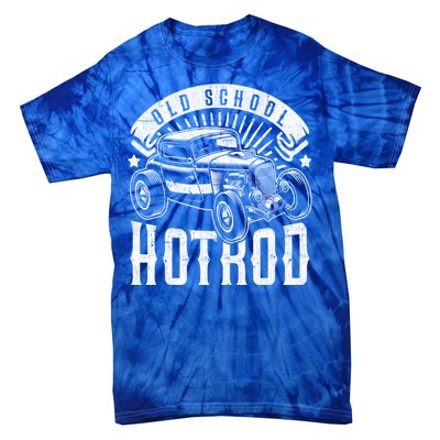 Vintage Hot Rod Old School Retro Speed And Power Great Gift Tie-Dye T-Shirt