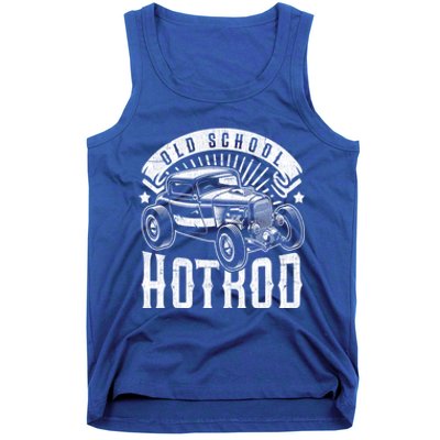 Vintage Hot Rod Old School Retro Speed And Power Great Gift Tank Top