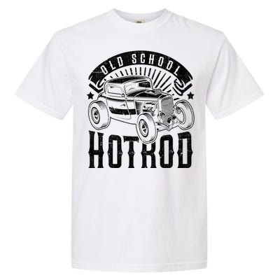 Vintage Hot Rod Old School Retro Speed And Power Great Gift Garment-Dyed Heavyweight T-Shirt